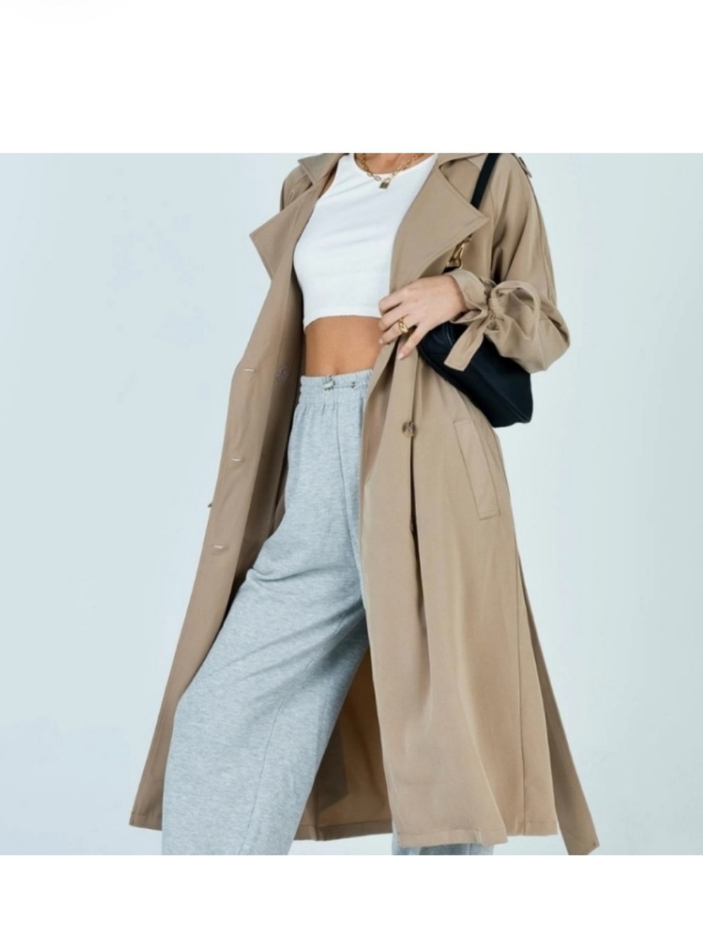 Princess Polly Cassie Trench coat